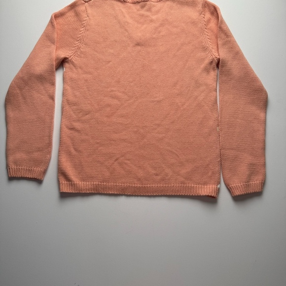 IZOD Ladies Cotton Argyle Sweater Size Med - Picture 2 of 3